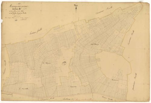 Mussy-sur-Seine, section B dite de Réveillon et des Hôtes, feuille n° 5, parcelles n°289-675
