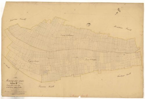 Mussy-sur-Seine, section B dite de Réveillon et des Hôtes, feuille n° 7, parcelles n°956-1239