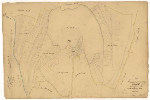 Mussy-sur-Seine, section B dite de Réveillon et des Hôtes, feuille n° 8, parcelles n°1260-1463