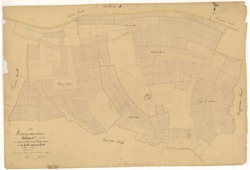 Mussy-sur-Seine, section C dite de Chambraboeur et de Champ-Cadot, feuille n° 4, parcelles n°686-968