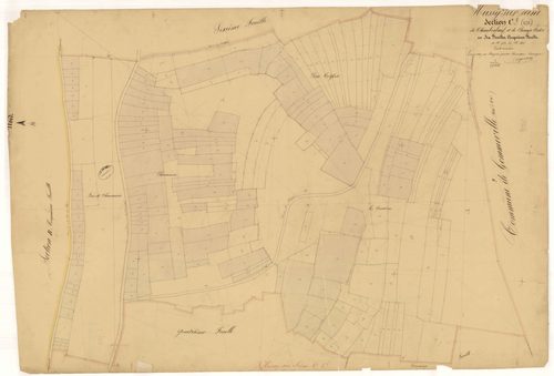 Mussy-sur-Seine, section C dite de Chambraboeur et de Champ-Cadot, feuille n° 5, parcelles n°969-1160