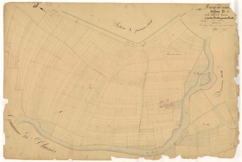 Mussy-sur-Seine, section D dite de la ville et de Fouchère, feuille n° 1, parcelles n°1-303