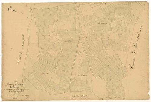 Mussy-sur-Seine, section E dite de Charmoy et des bois communaux, feuille n° 3, parcelles n°544-914