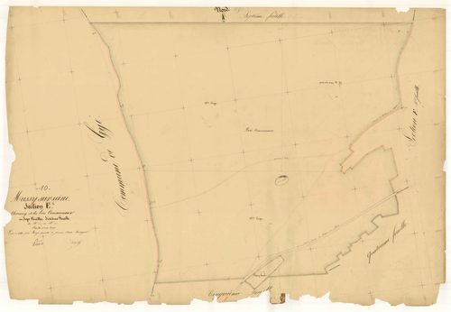 Mussy-sur-Seine, section E dite de Charmoy et des bois communaux, feuille n° 6, parcelles n°1269-1272