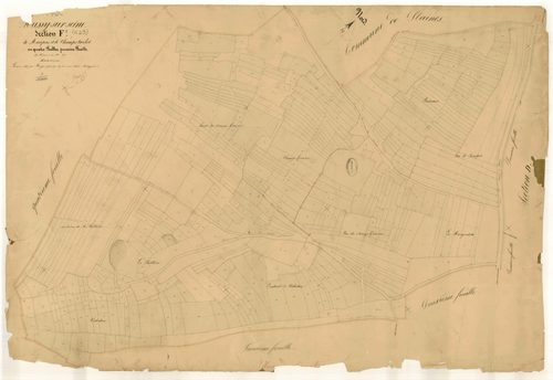 Mussy-sur-Seine, section F dite de Maupas et de Champs Cadot, feuille n° 1, parcelles n°1-357