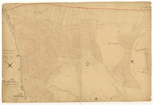 Neuville-sur-Seine, section B dite du Val Mentra, feuille n° 1, parcelles n°1-454