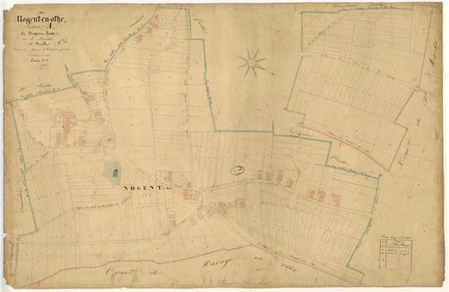 Nogent-en-Othe, section A dite de Nogent Bas, feuille n° 1