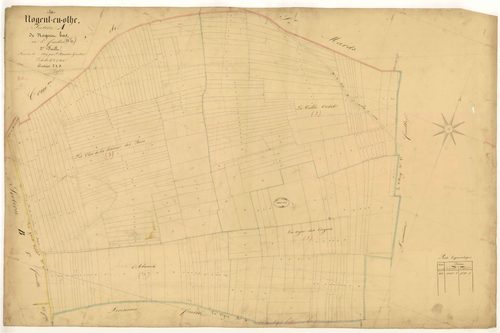 Nogent-en-Othe, section A dite de Nogent Bas, feuille n° 2