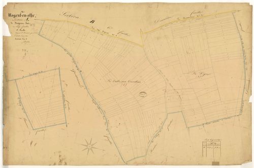 Nogent-en-Othe, section A dite de Nogent Bas, feuille n° 3