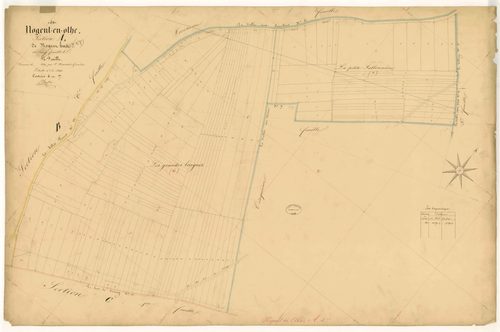Nogent-en-Othe, section A dite de Nogent Bas, feuille n° 4
