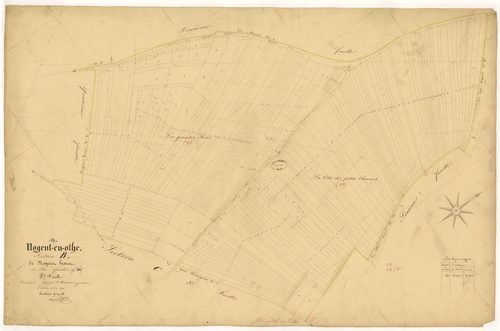 Nogent-en-Othe, section B dite de Nogent Haut, feuille n° 5