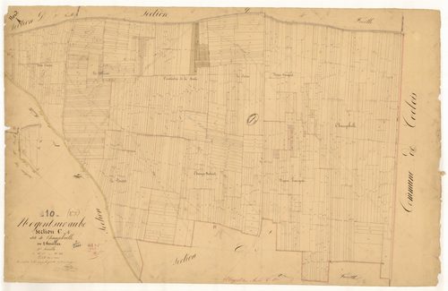 Nogent-sur-Aube, section C dite de Champbille, feuille n° 1, parcelles n°1-846