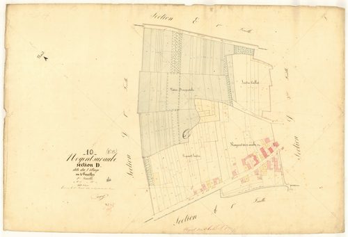 Nogent-sur-Aube, section D dite du village, feuille n° 2, parcelles n°265-412