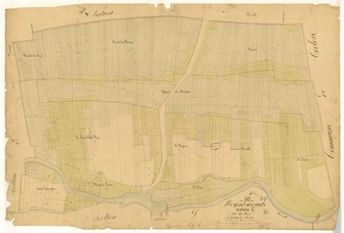 Nogent-sur-Aube, section E dite des Prés, feuille n° 5, parcelles n°1930-2401