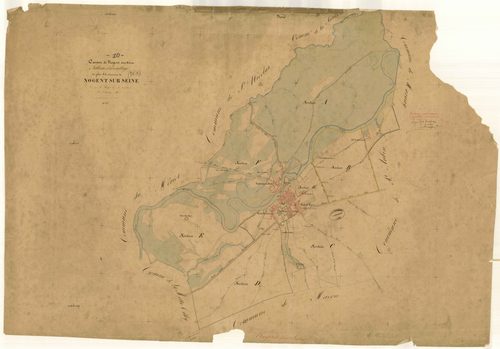 Nogent-sur-Seine, tableau d'assemblage