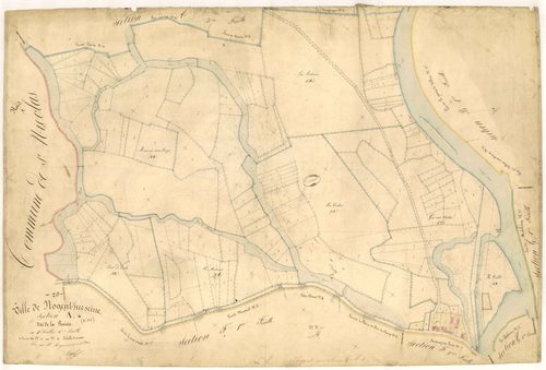 Nogent-sur-Seine, section A dite de la prairie, feuille  n° 4
