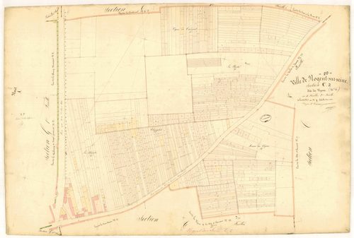 Nogent-sur-Seine, section C dite des Vignes, feuille  n° 2