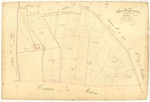 Nogent-sur-Seine, section C dite des Vignes, feuille  n° 4