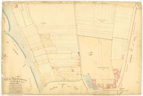 Nogent-sur-Seine, section G dite de la ville, feuille  n° 1