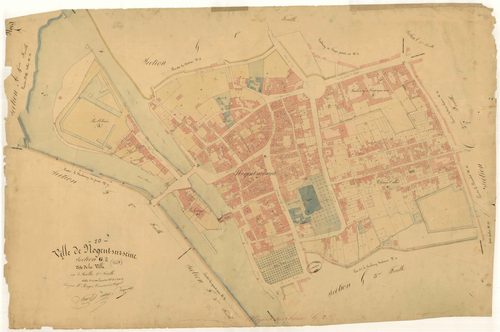 Nogent-sur-Seine, section G dite de la ville, feuille  n° 2
