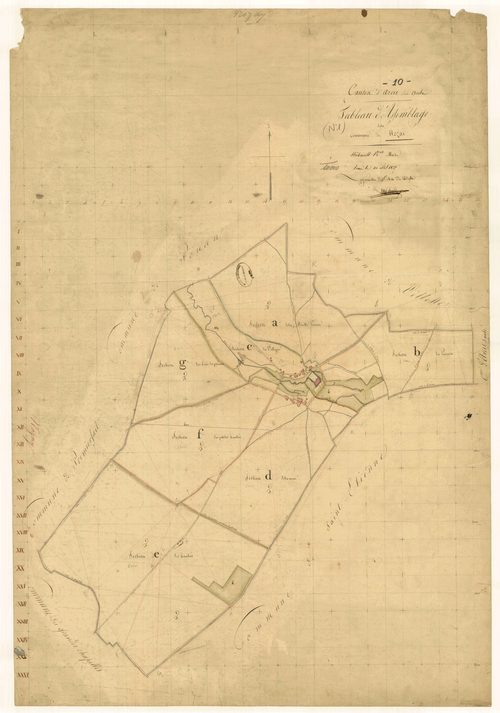 Nozay, tableau d'assemblage