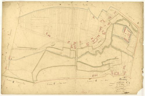 Nozay, section C dite du village, feuille  n° 2