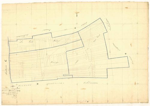 Onjon, section D dite de Vaugirard, feuille  n° 2