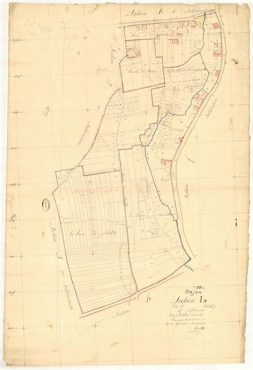 Onjon, section I dite des Hâtes