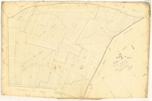 Onjon, section K dite des Andins, feuille n° 1