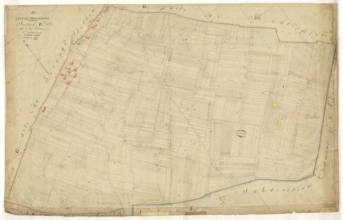 Ossey-les-Trois-Maisons, section E dite de la Potence, feuille  n° 1