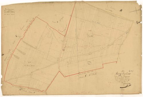 Paisy-Cosdon, section C dite de Vaujurenne, feuille n° 2