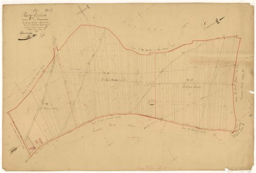 Paisy-Cosdon, section C dite de Vaujurenne, feuille n° 4