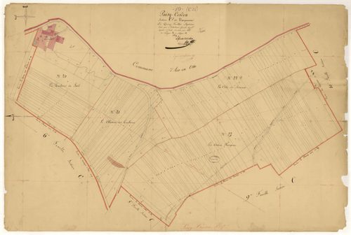 Paisy-Cosdon, section C dite de Vaujurenne, feuille n° 7