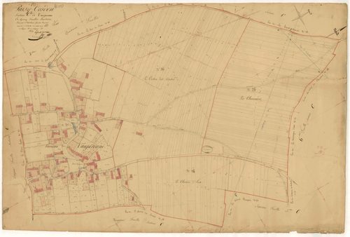 Paisy-Cosdon, section C dite de Vaujurenne, feuille n° 8