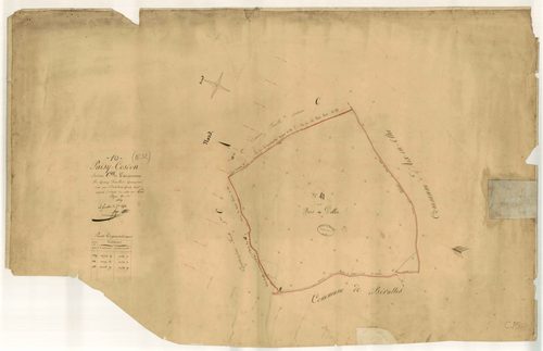 Paisy-Cosdon, section C dite de Vaujurenne, feuille n° 15