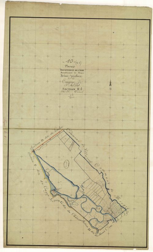 Payns, section E dite du canal, feuille n° 2