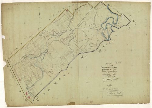 Payns, section H dite des marais