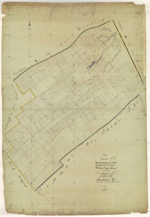 Payns, section I dite des sources de Malmaison