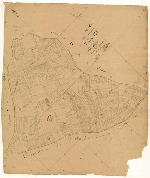 Pel-et-Der, section E dite des Forêts