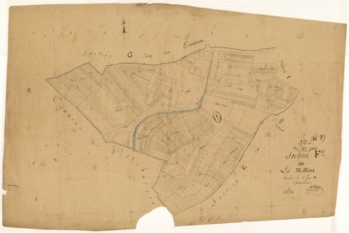 Pel-et-Der, section F dite des Millières