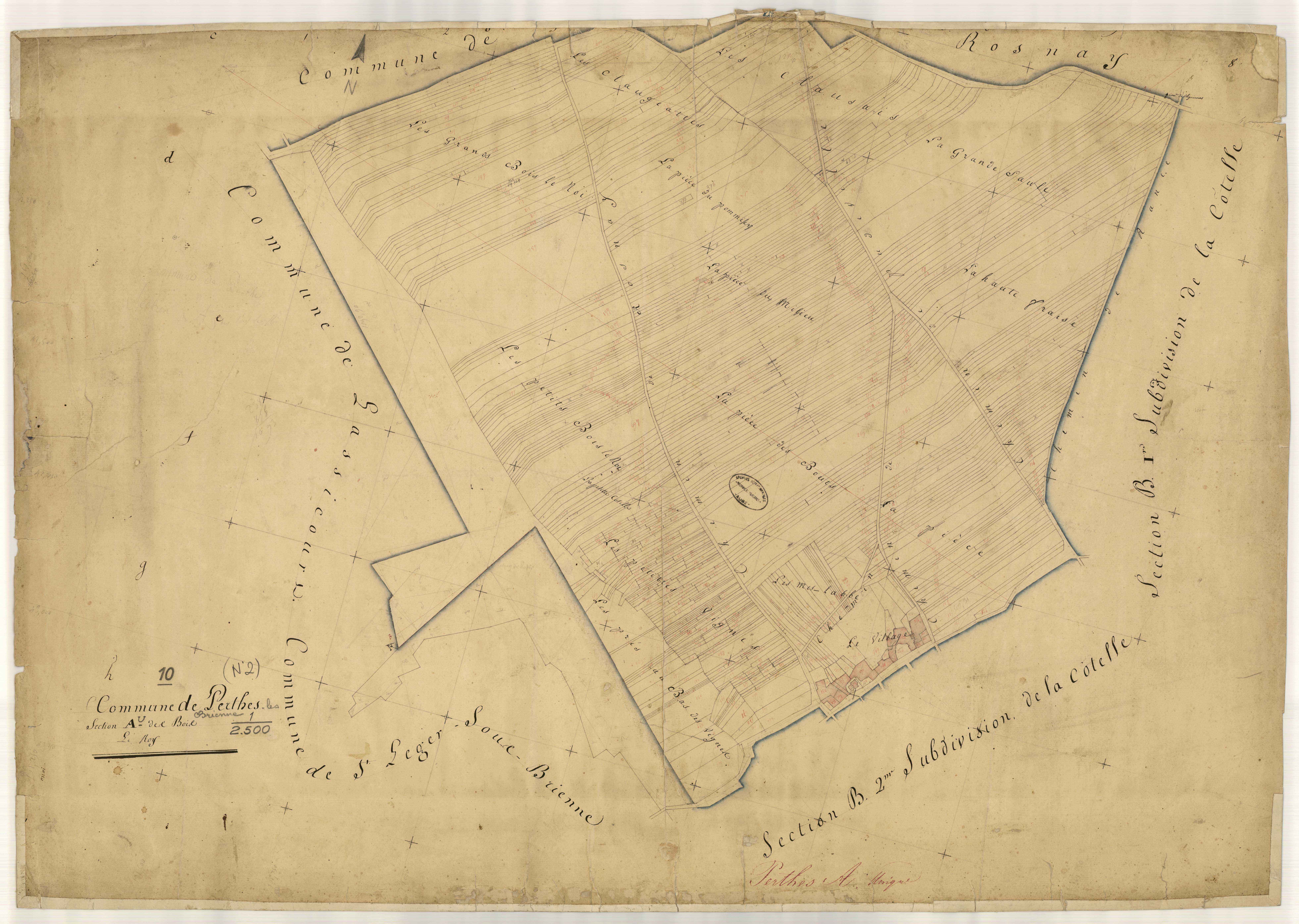 Perthes-les-Brienne, section A dite des Bois