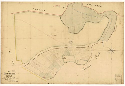 Petit-Mesnil, section C dite des bois, feuille n° 1