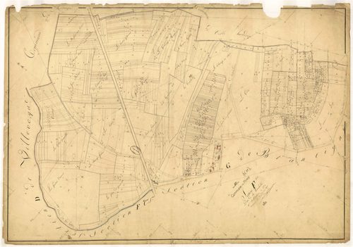 Piney, section F dite de la Tombelle, feuille n° 1