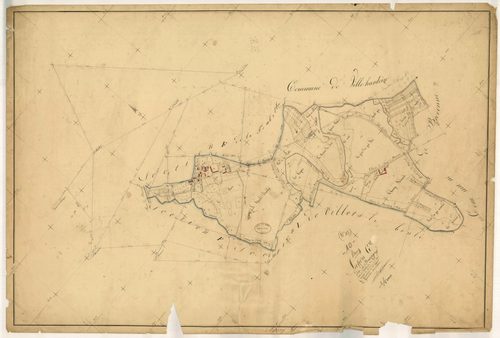 Piney, section G dite de Brantigny, feuille n° 1
