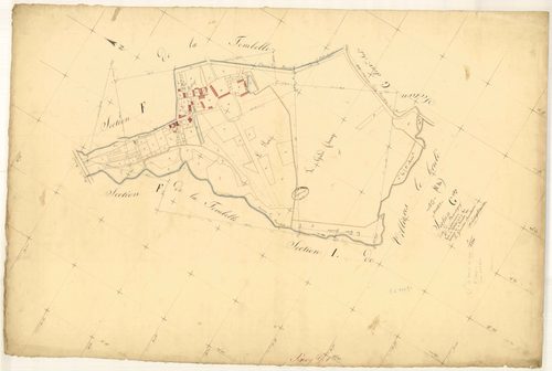 Piney, section G dite de Brantigny, feuille n° 2