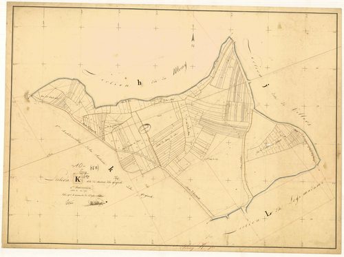 Piney, section K dite du chemin de la Goguette, feuille n° 1