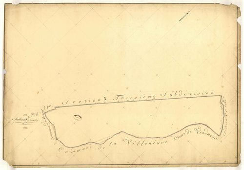Piney, section N dite de l'Orient Piney, feuille n° 2