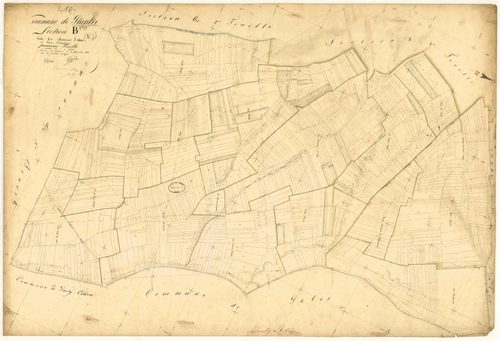 Planty, section B dite des Chemins d'Aix, feuille n° 1