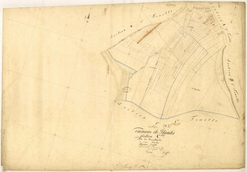 Planty, section C dite des Brouillards, feuille n° 1