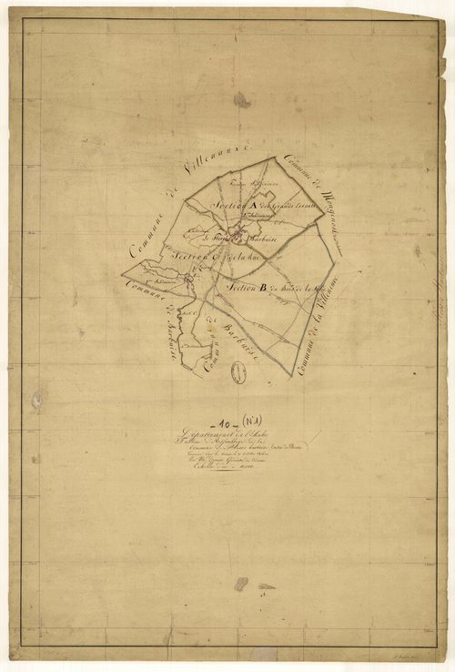 Plessis-Barbuise, tableau d'assemblage